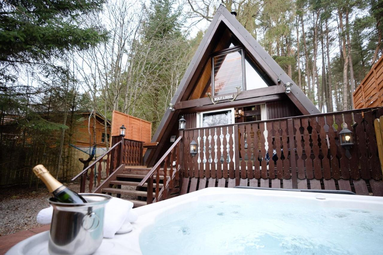 Wolf Lodge Carrbridge Luaran gambar